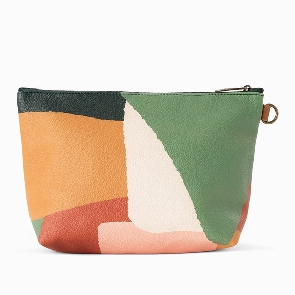 Deco Patchwork Tapered Pouch - Picture 3 of 7